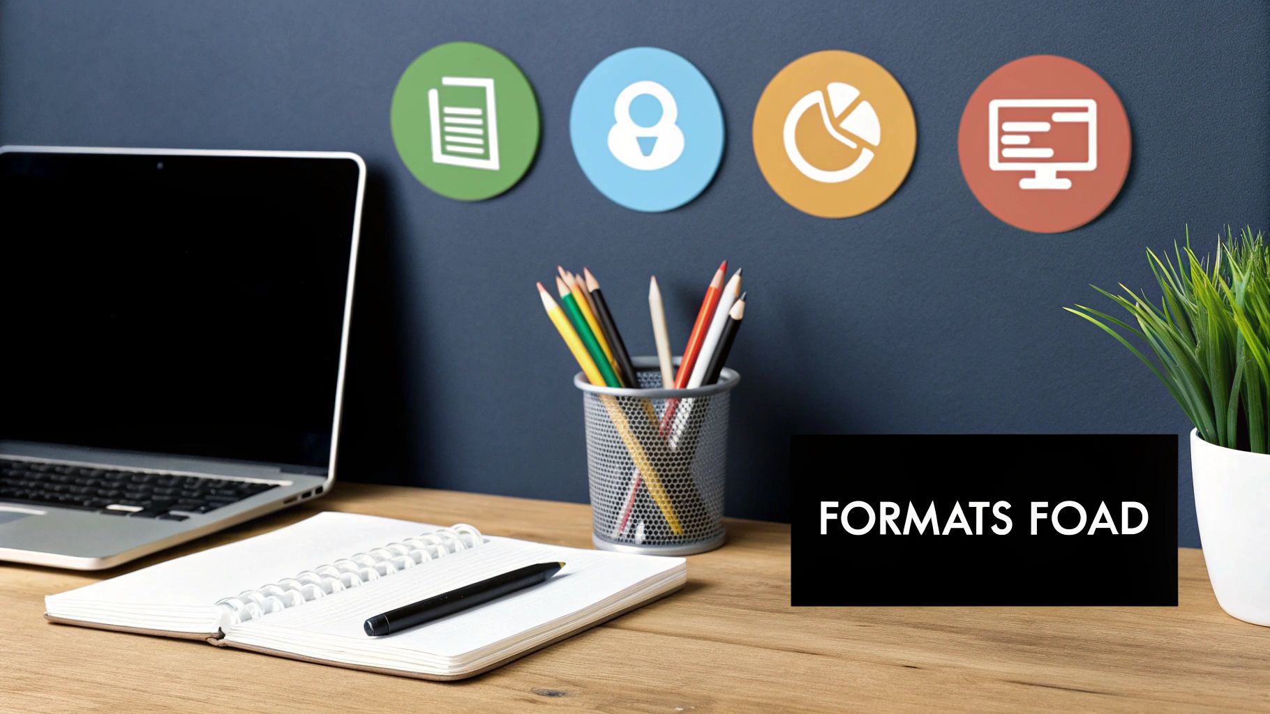 Une personne jonglant avec des icônes représentant différents formats d'apprentissage en ligne