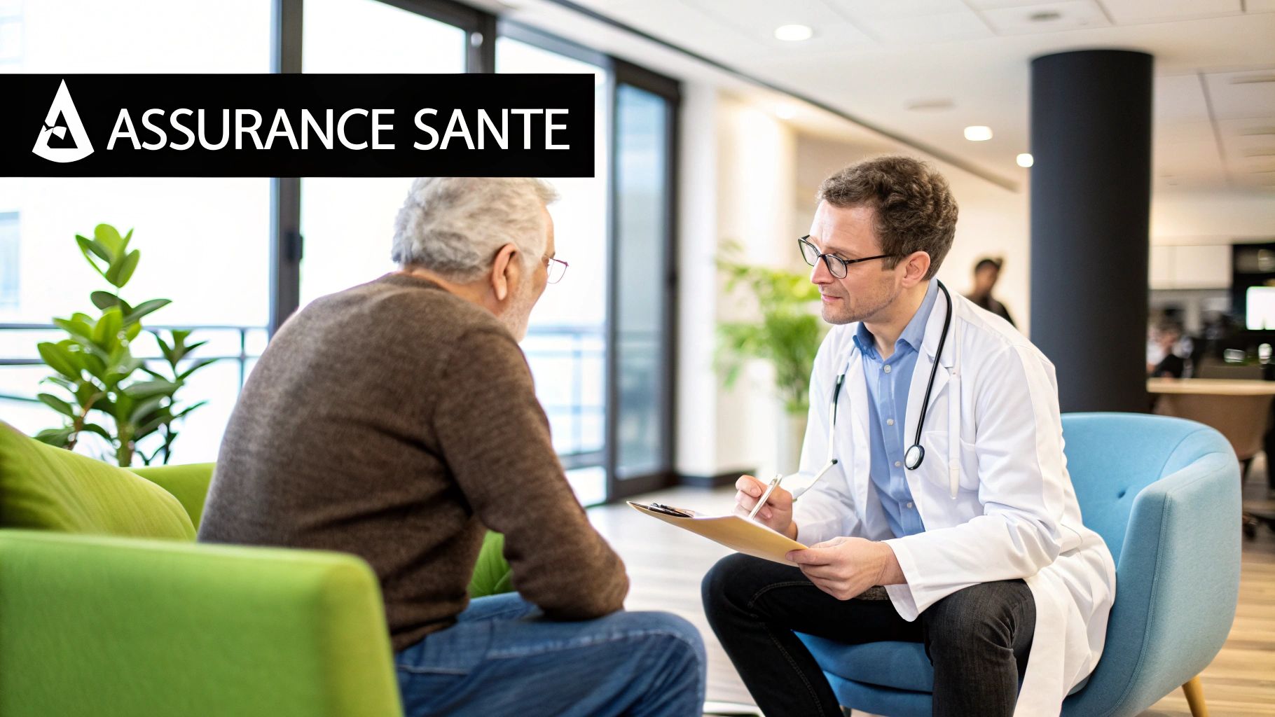 Un stéthoscope et un ordinateur portable sur un bureau, symbolisant les formalités de santé en Bulgarie.