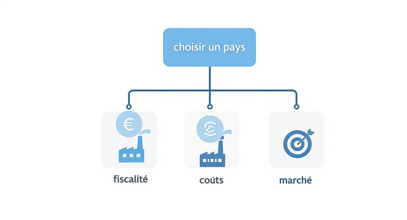 Infographic about meilleur pays européen pour créer son entreprise