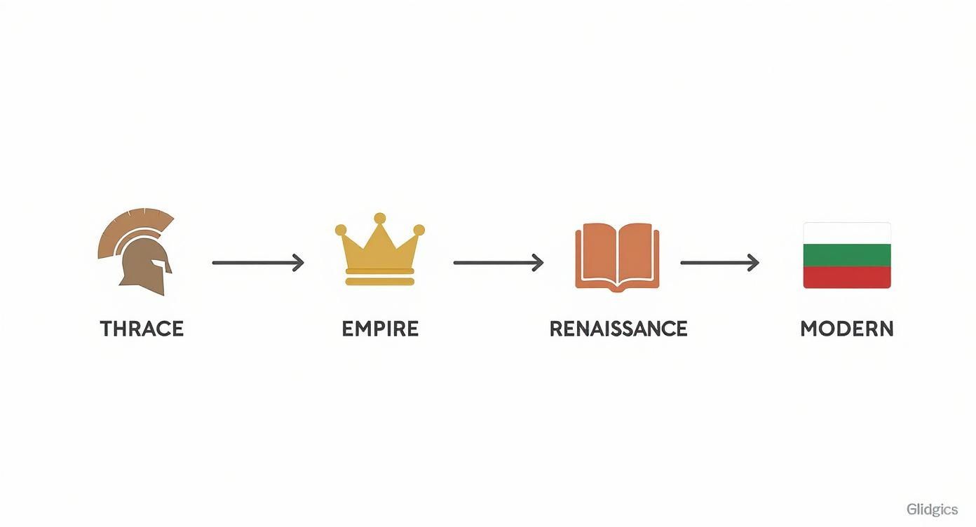 Infographic about culture bulgare