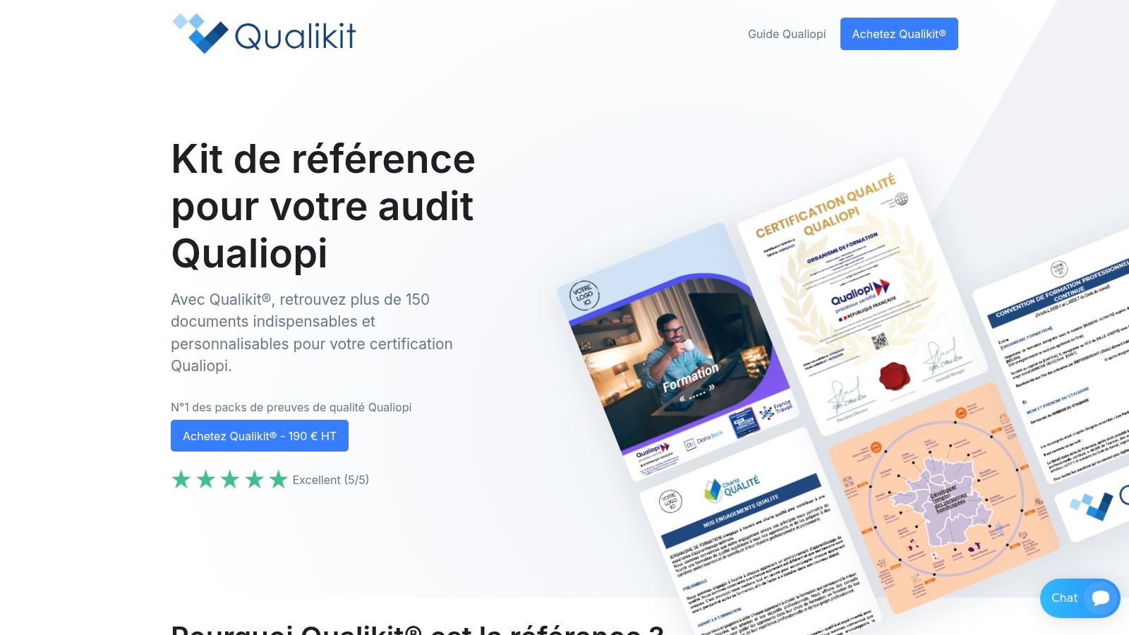 Qualikit – Pack documentaire Qualiopi