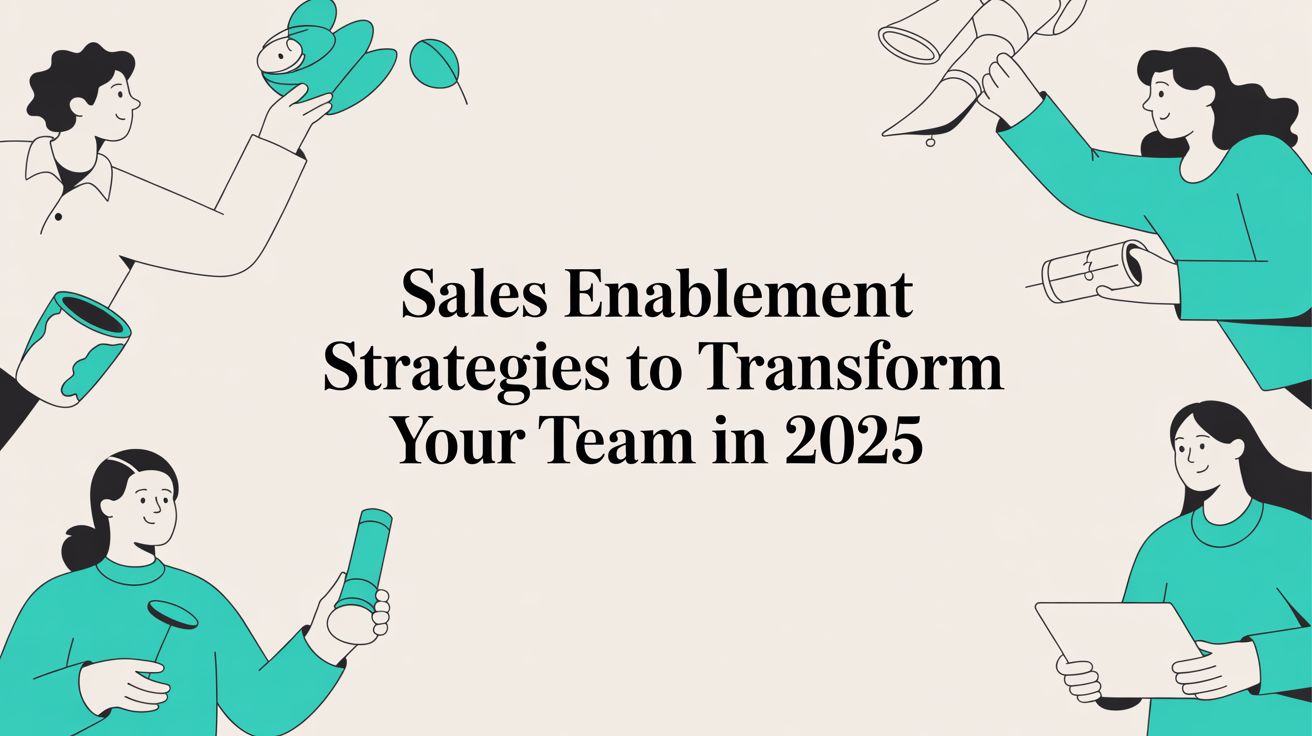 Sales enablement strategies to transform your team in 2025