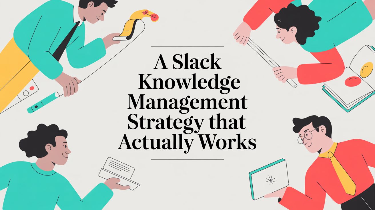 A Slack Knowledge Management Strategy That Actually Works
