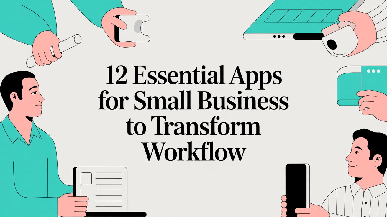 12 Essential apps for small business to transform workflow