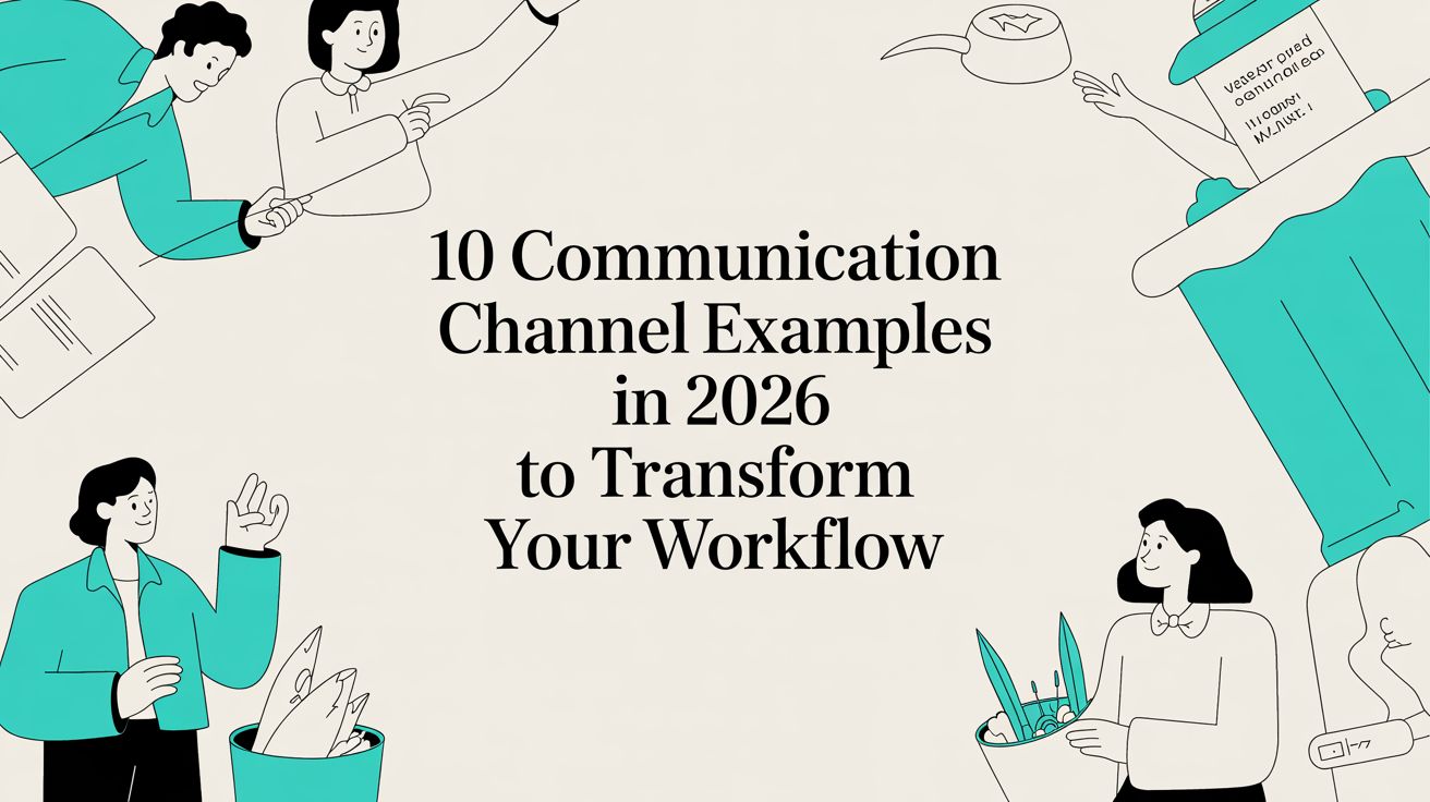 10 Communication Channel Examples in 2026 to Transform Your Workflow