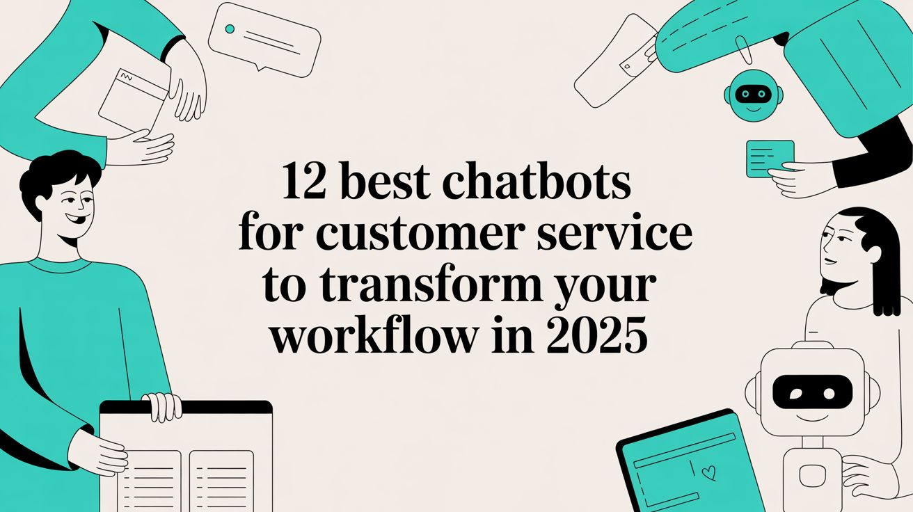12 Best Chatbots for Customer Service to Transform Your Workflow in 2025