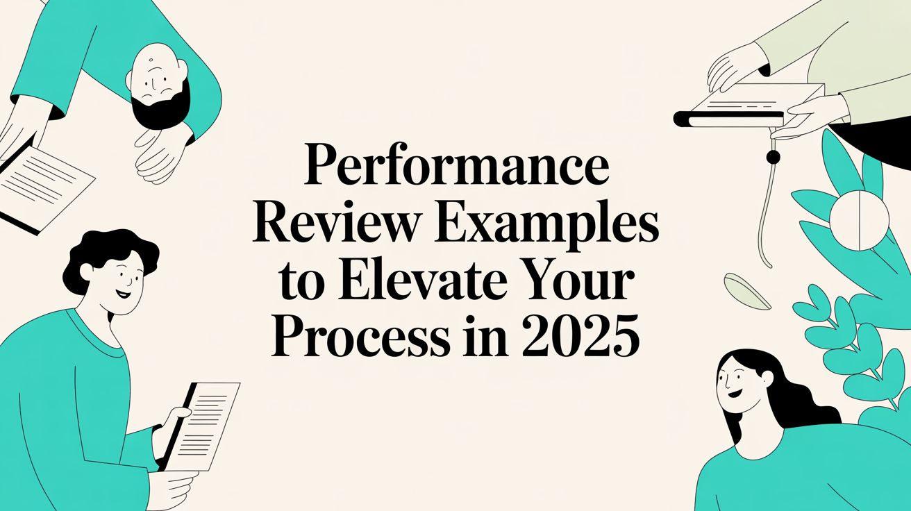 performance review examples to elevate your process in 2025