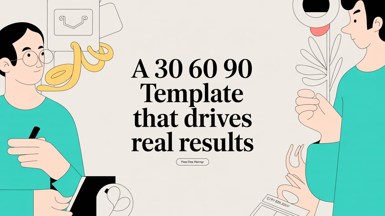 A 30 60 90 Template That Drives Real Results
