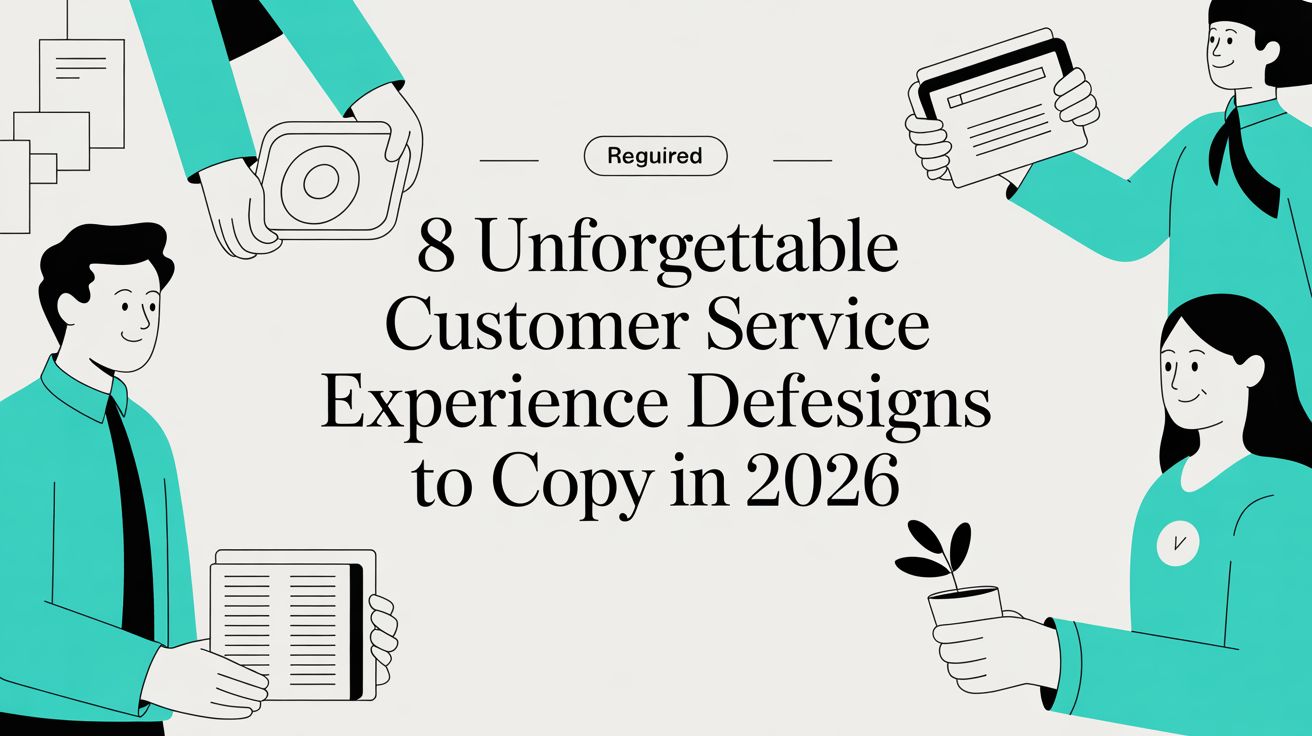 8 Unforgettable Customer Service Experience Example Designs to Copy in 2026