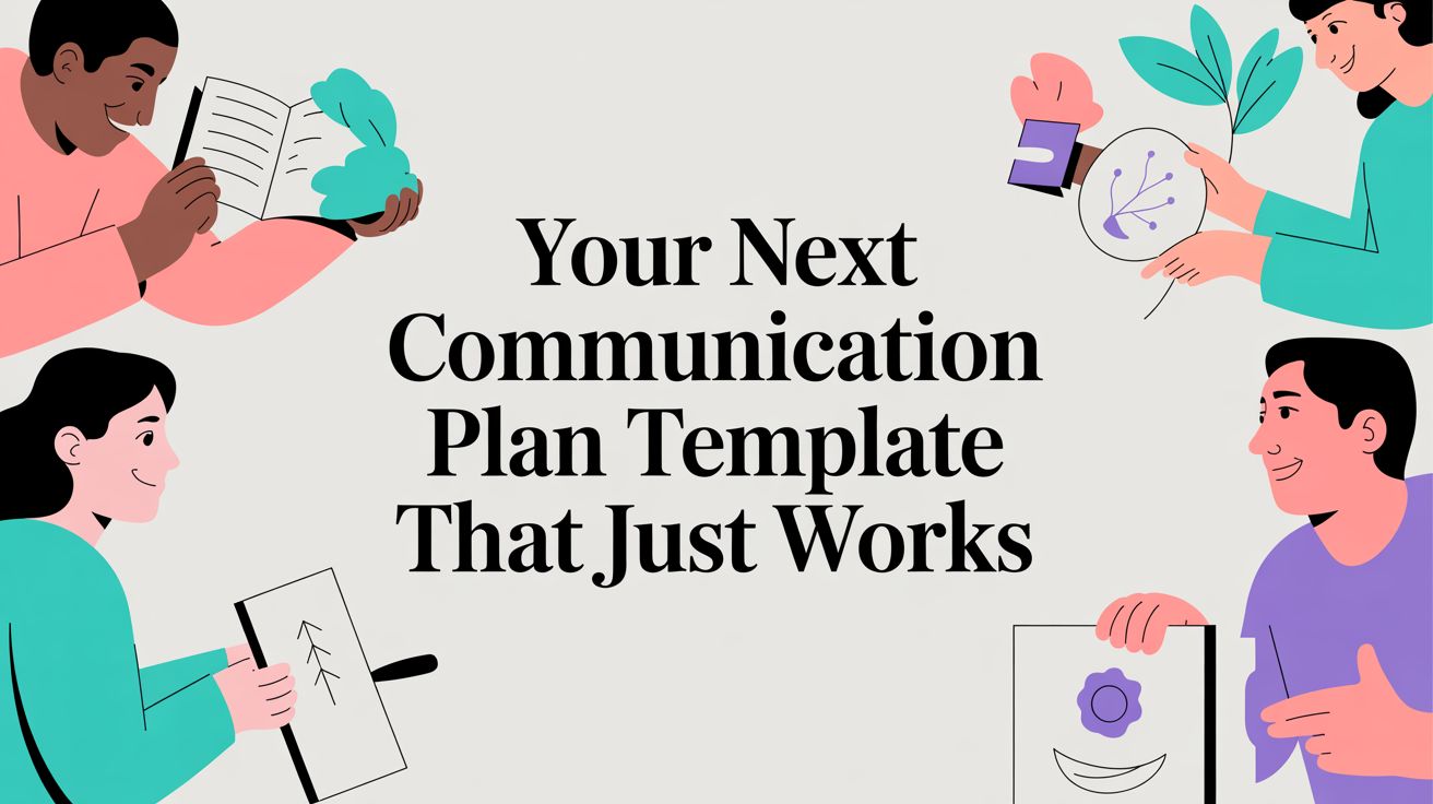 Your Next Communication Plan Template That Just Works