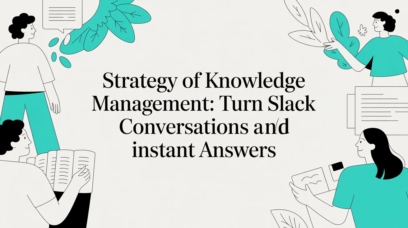 Strategy of Knowledge Management: End the Endless Search for Information