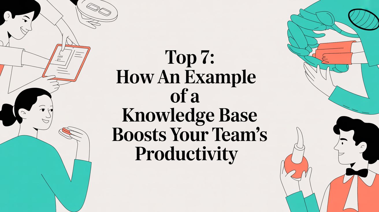 Top 7: How an example of a knowledge base boosts your team's productivity