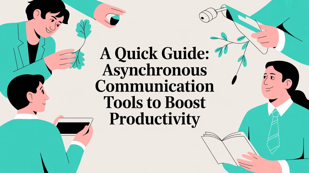 A Quick Guide: asynchronous communication tools to boost productivity