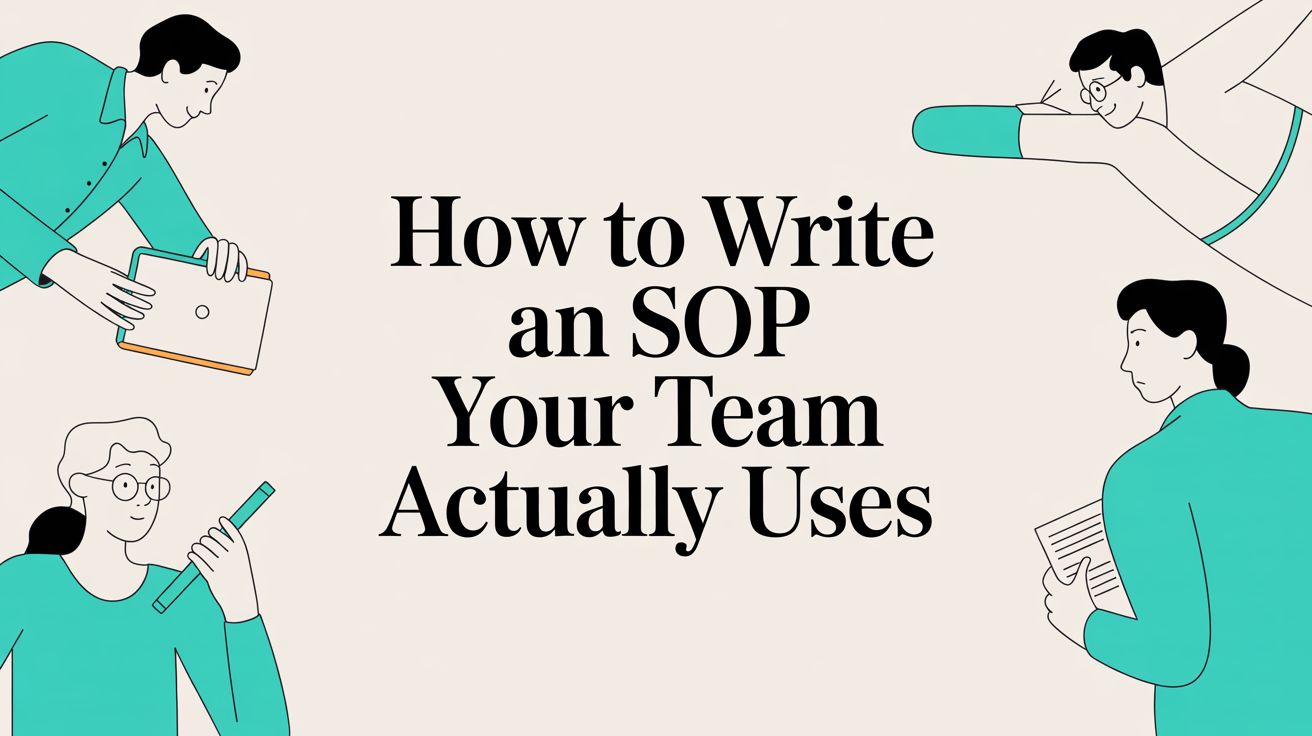 How to Write an SOP Your Team Actually Uses