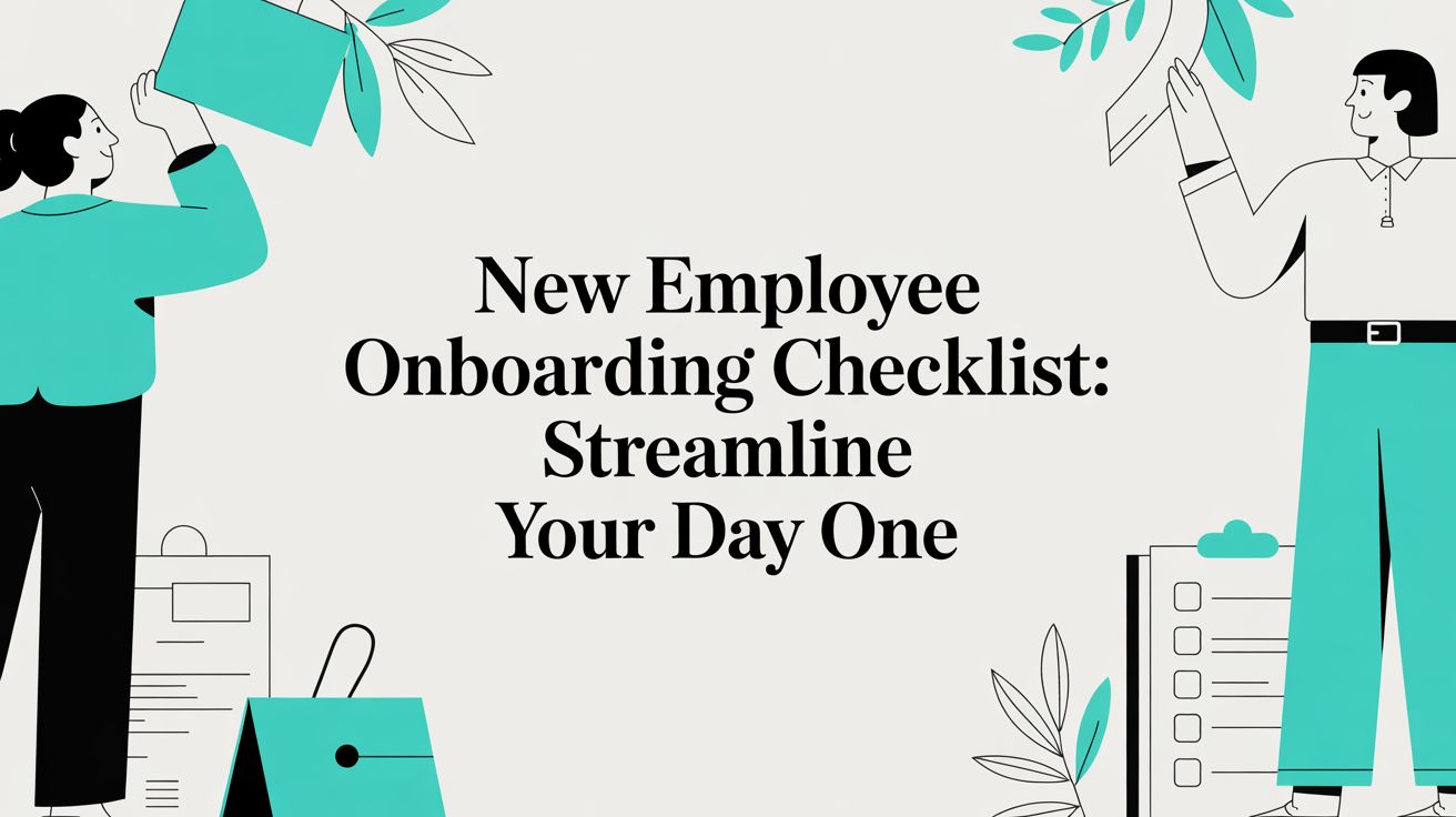 New Employee Onboarding Checklist: Streamline Your Day One