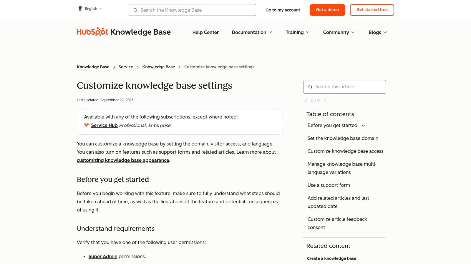 HubSpot Service Hub