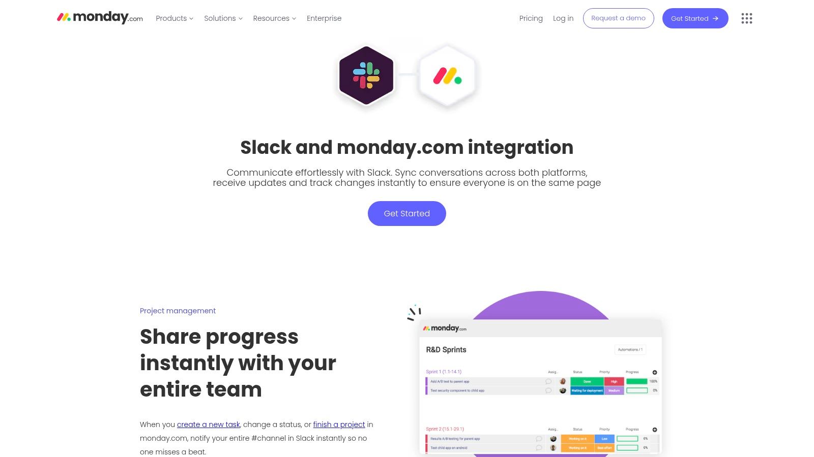 monday.com – Slack Integration