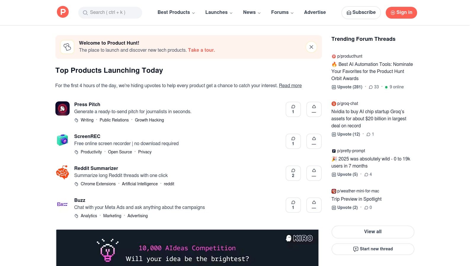 Product Hunt