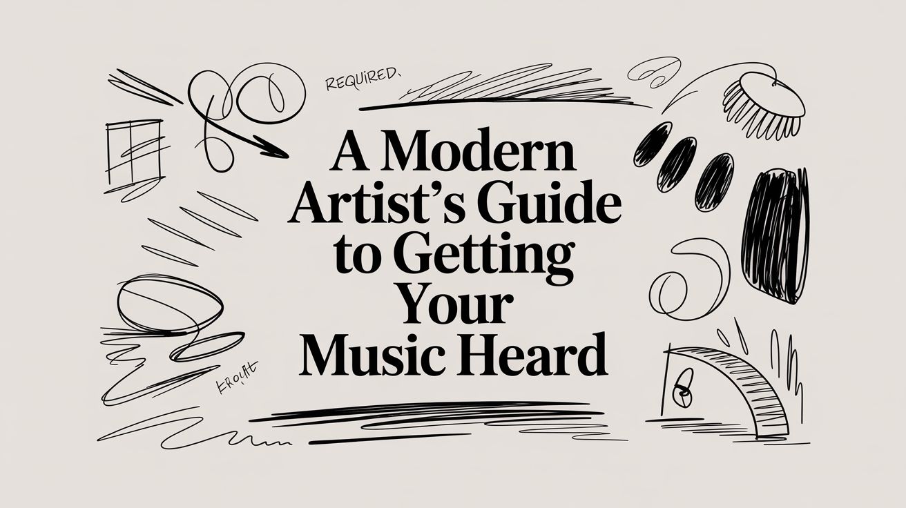 A Modern Artist's Guide to Getting Your Music Heard