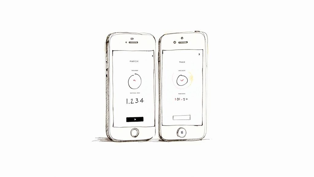 A screenshot of the Spotify mobile app interface showing where to find the stream count on a popular song&#39;s page.