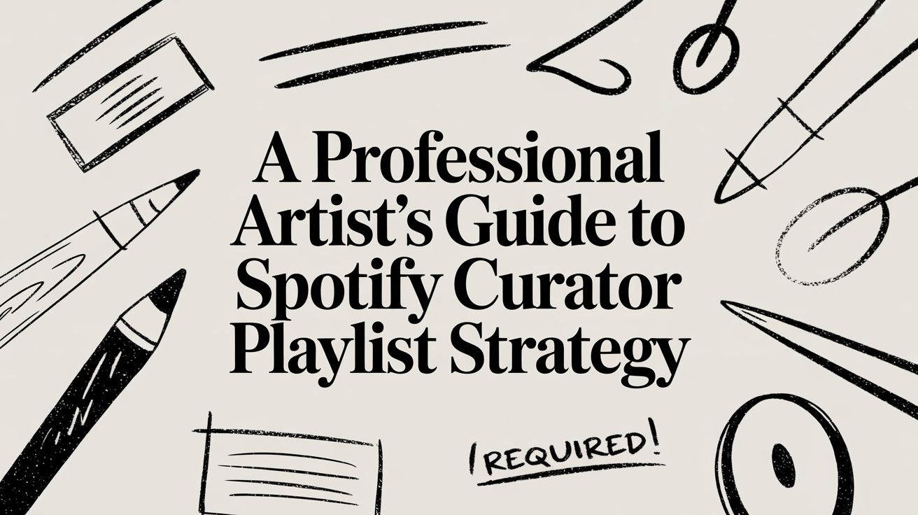 A Professional Artist's Guide to Spotify Curator Playlist Strategy