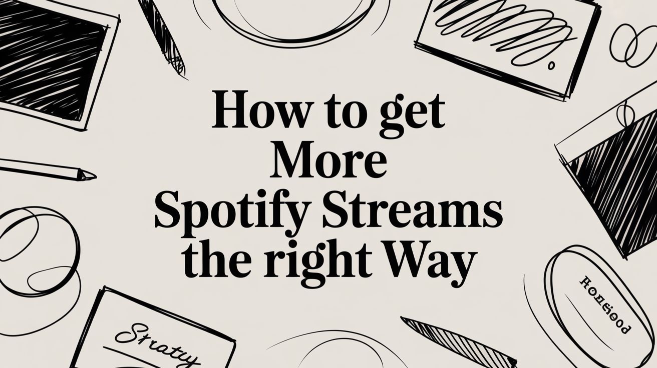 How to Get More Spotify Streams The Right Way