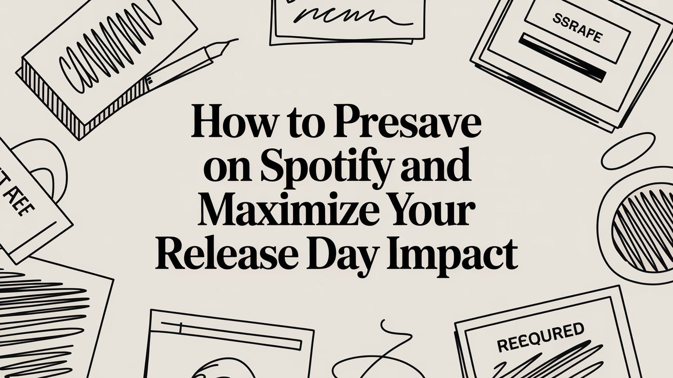 How to Presave on Spotify and Maximize Your Release Day Impact
