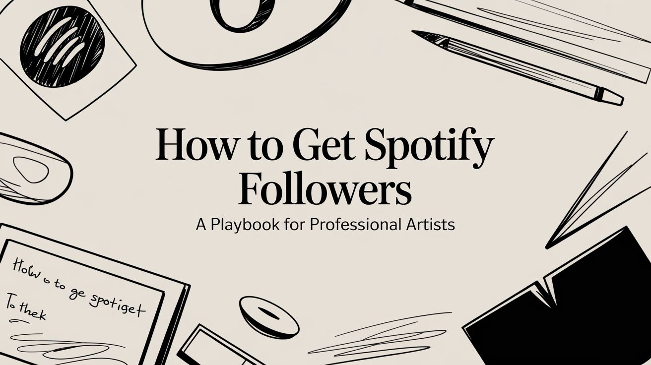 A Strategic Playbook for Acquiring Spotify Followers