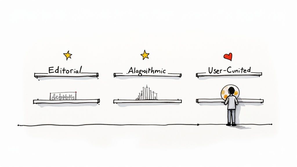 A person wearing headphones, immersed in music from their phone, symbolizing the personal experience of listening to Spotify curated playlists.