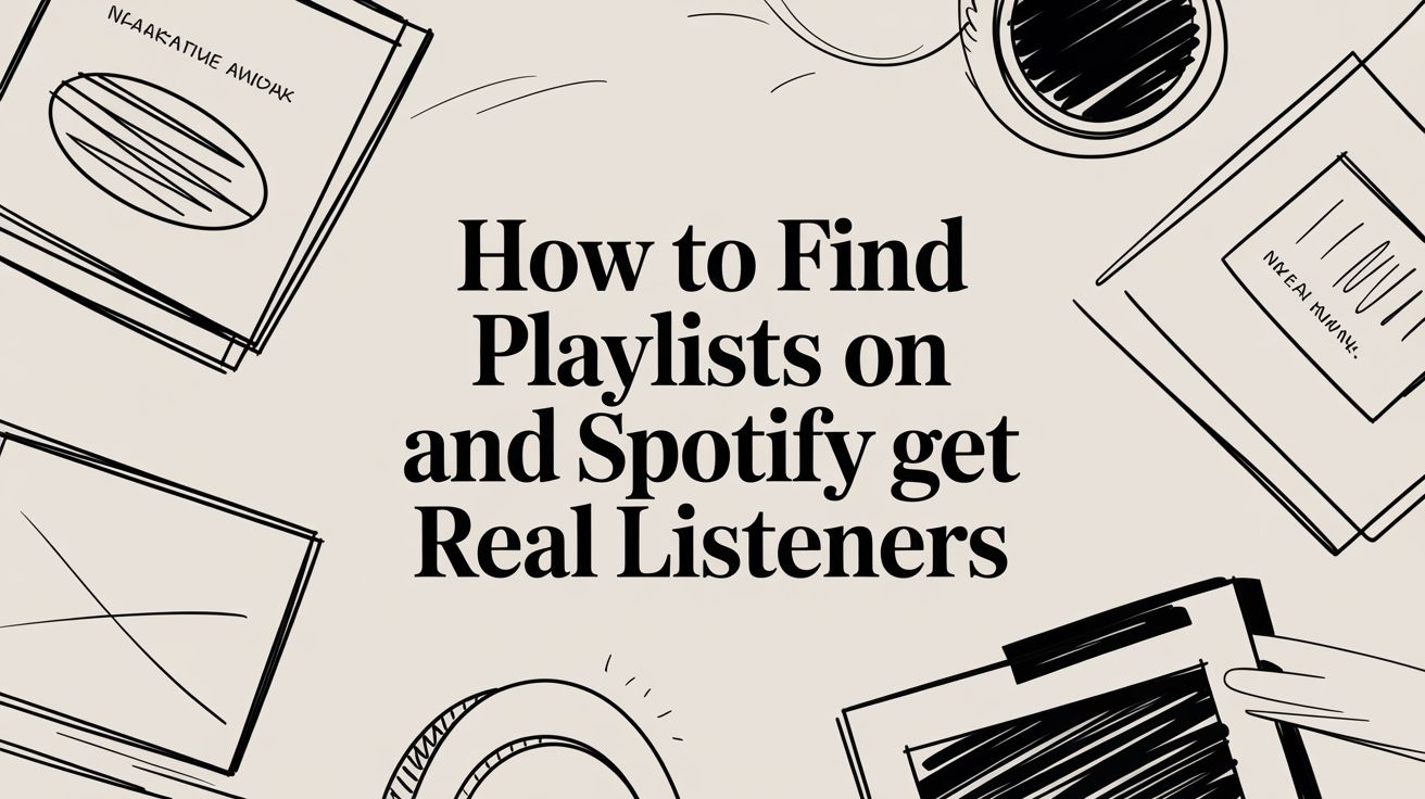 How to Find Playlists on Spotify and Get Real Listeners