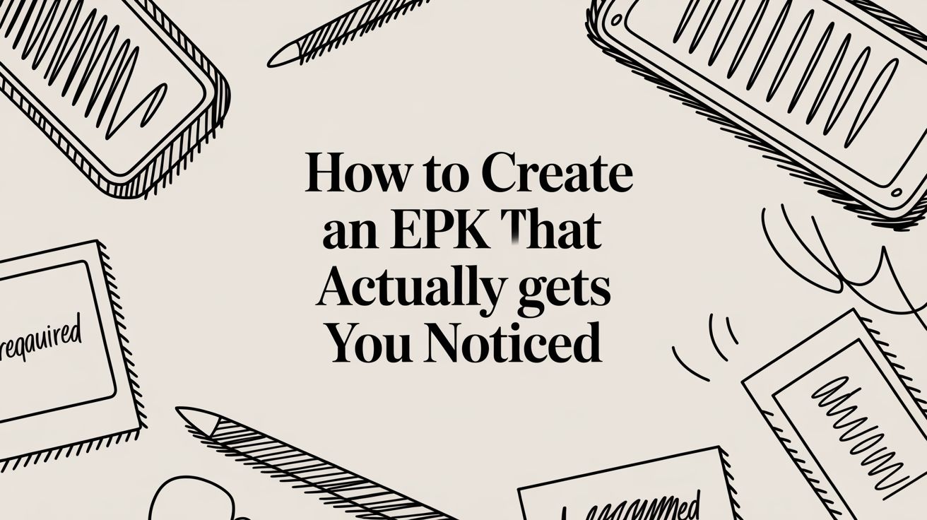 How to Create an EPK That Optimizes Your Professional Reach