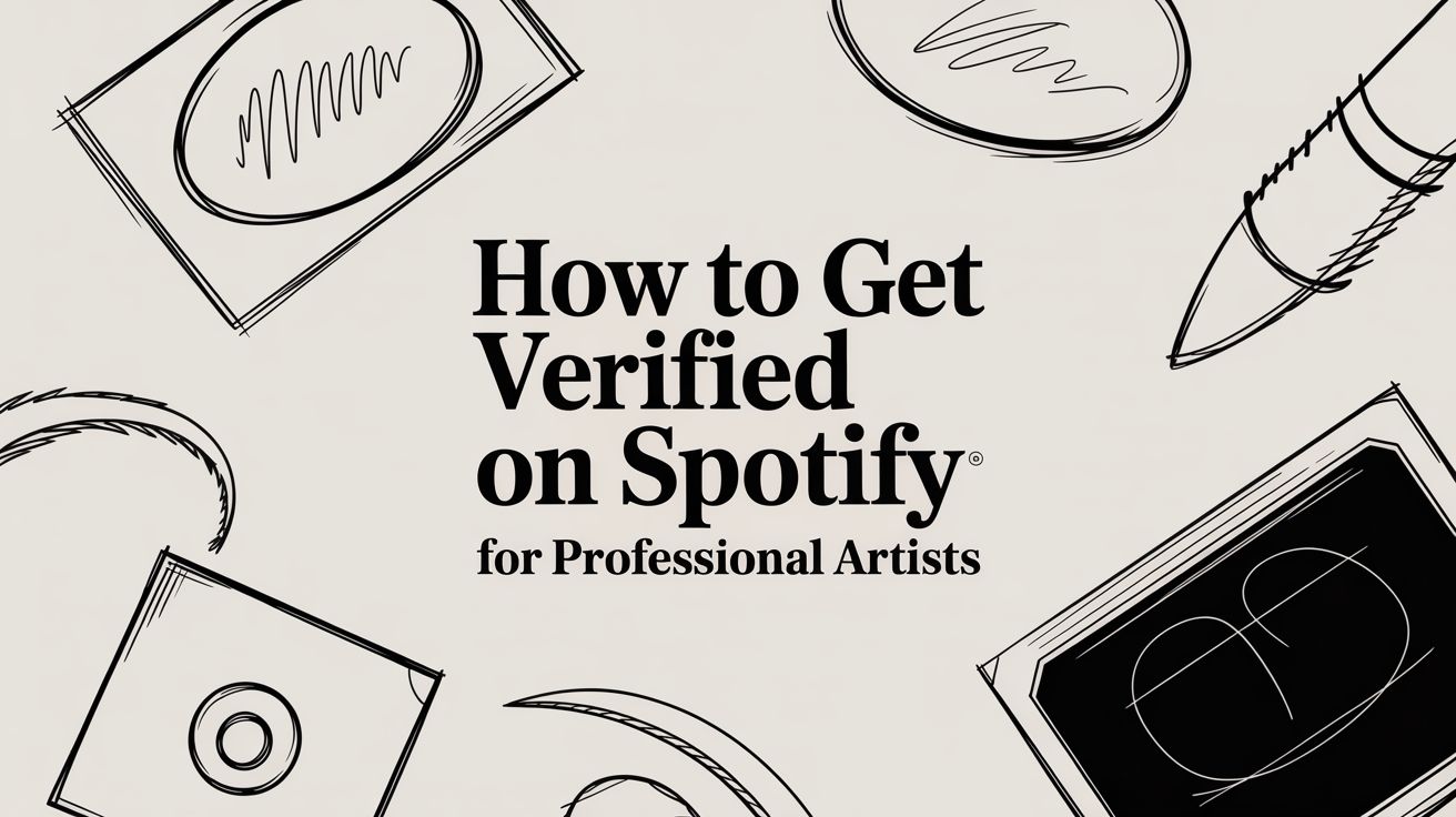 How to Get Verified on Spotify: A Guide for Professional Artists