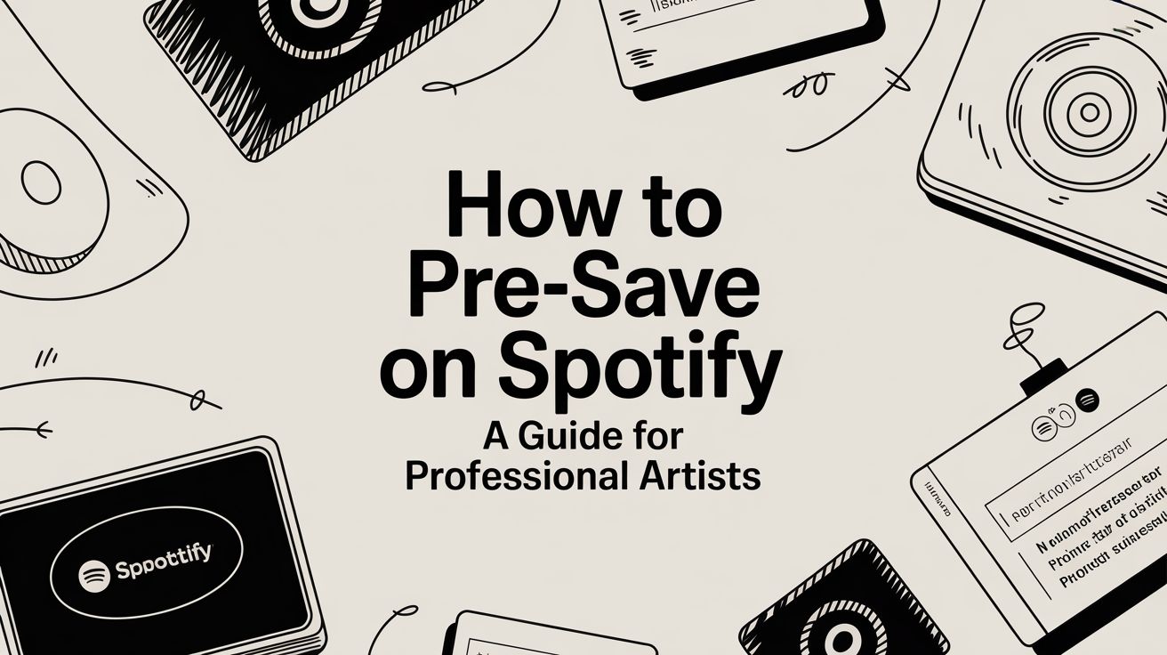A Strategic Framework for Spotify Pre-Save Campaigns