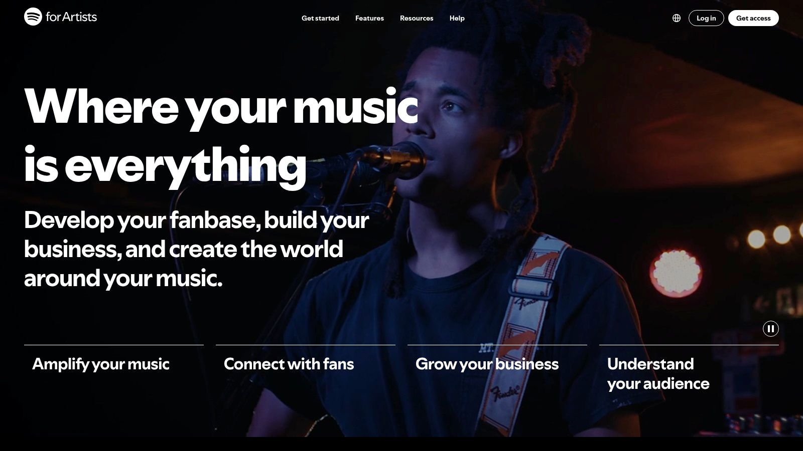 Spotify for Artists (Editorial Pitch)