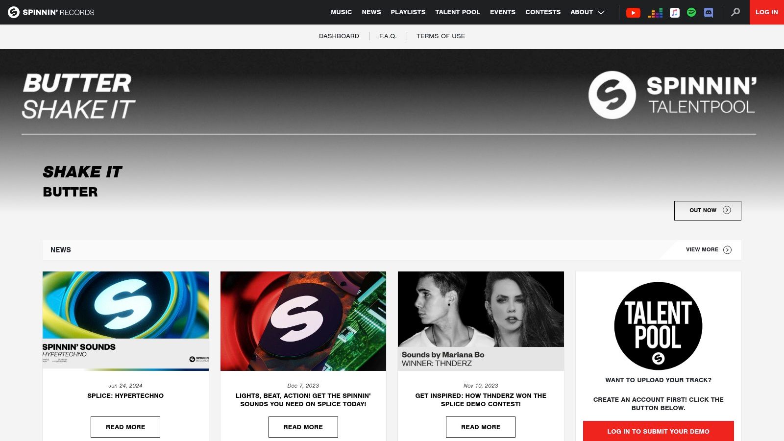 Spinnin' Records Talent Pool