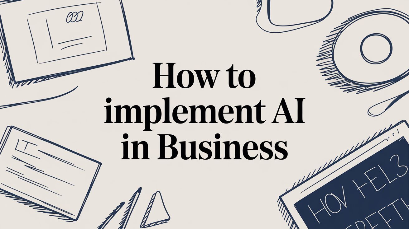 How to Implement AI in Business