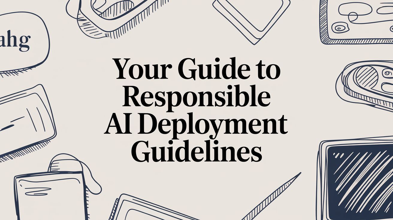 Your Guide to Responsible AI Deployment Guidelines
