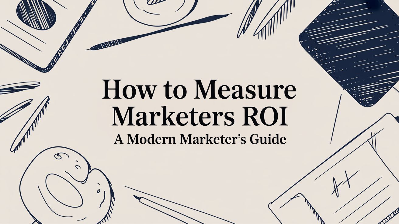 How to Measure Marketing ROI: A Modern Marketer's Guide