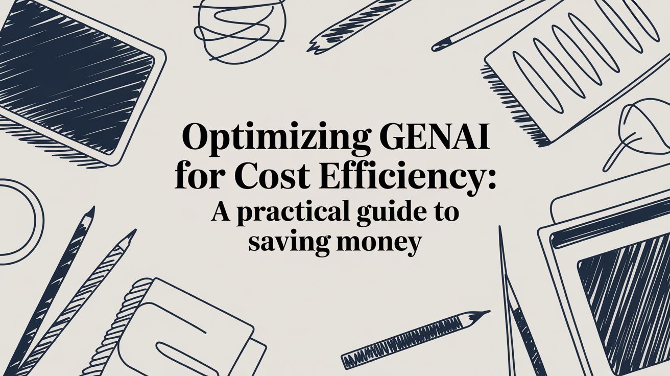 Optimizing GenAI for Cost Efficiency: A Practical Guide to Saving Money