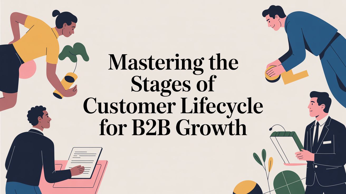Mastering the Stages of Customer Lifecycle for B2B Growth