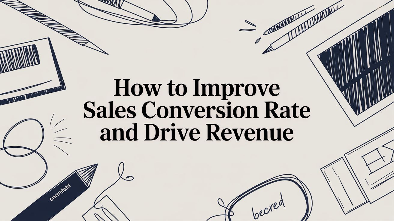 How to Improve Sales Conversion Rate and Drive Revenue