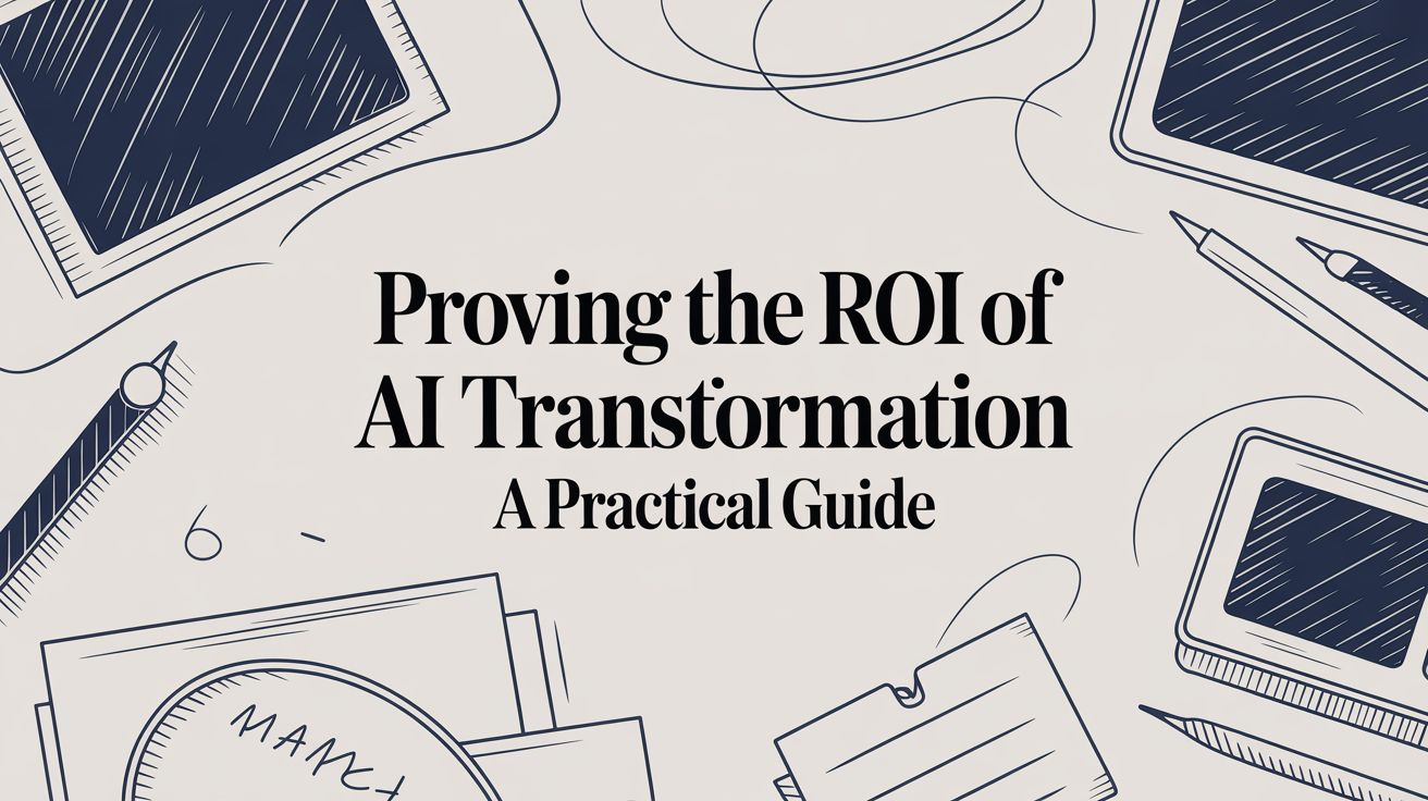 Proving the ROI of AI Transformation A Practical Guide
