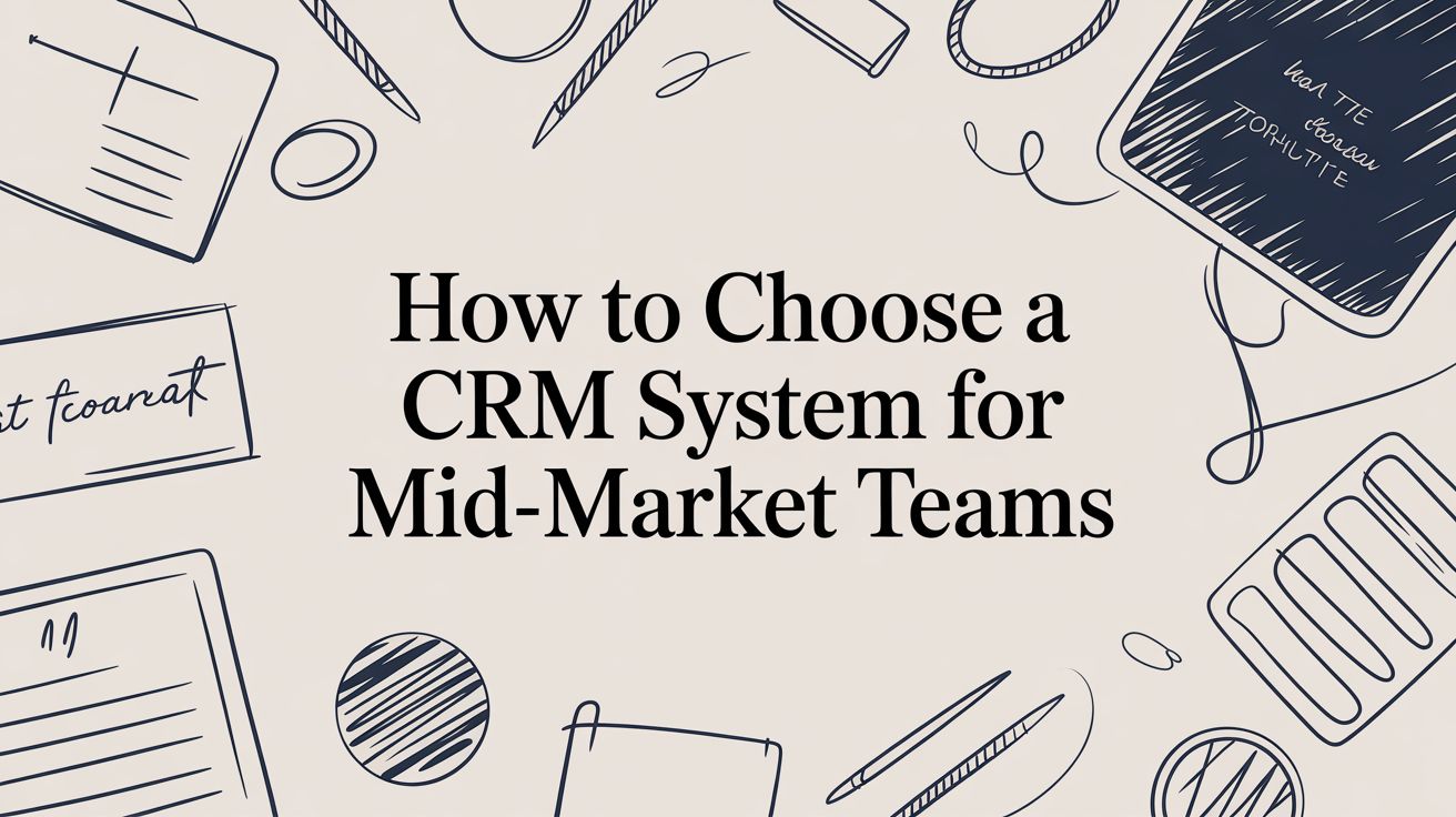 How to Choose a CRM System for Mid-Market Teams
