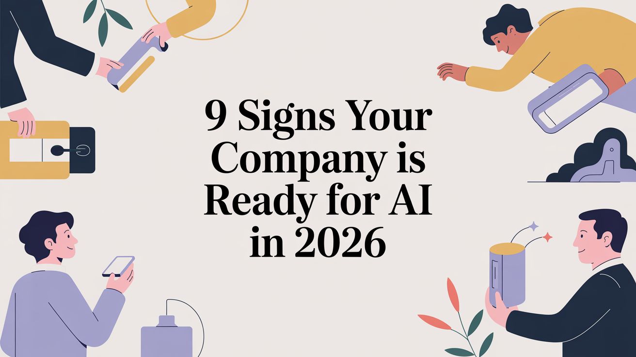 9 Signs Your Company Is Ready For AI in 2026