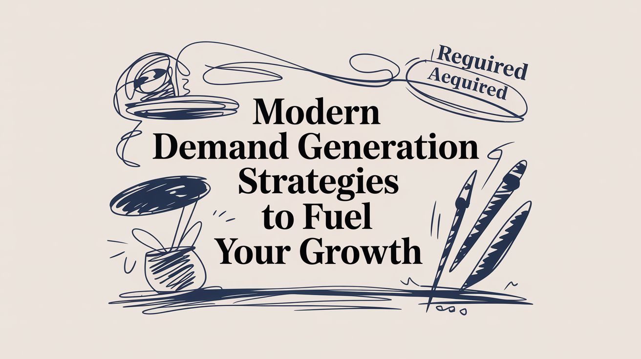 Modern Demand Generation Strategies to Fuel Your Growth