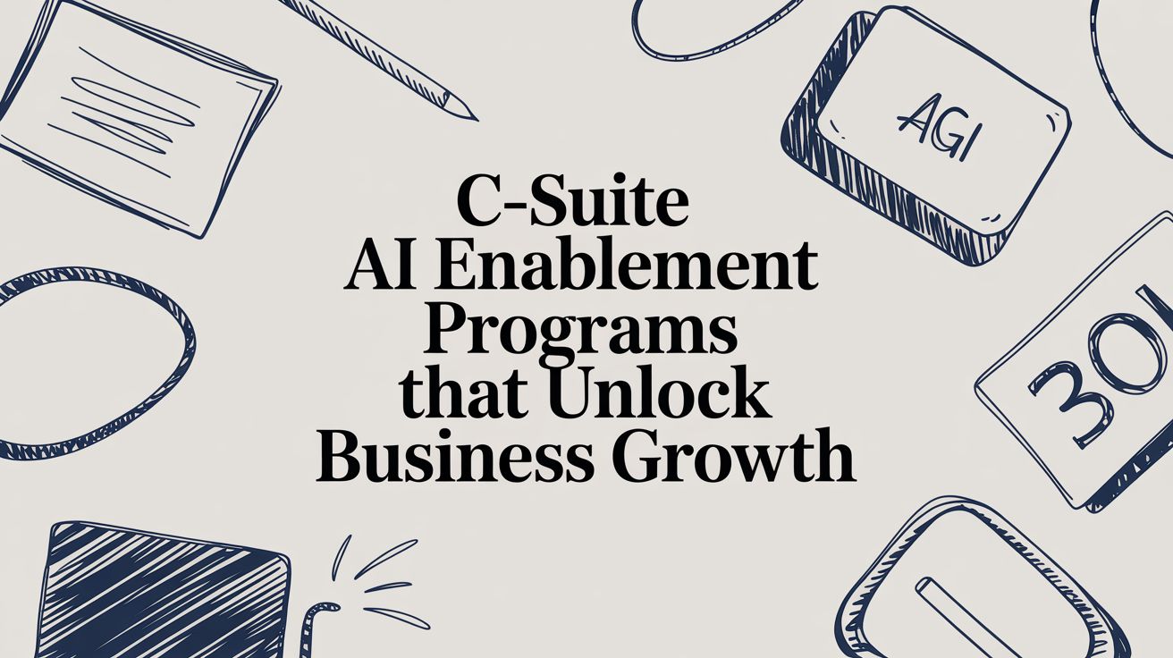 C-Suite AI Enablement Programs That Unlock Business Growth