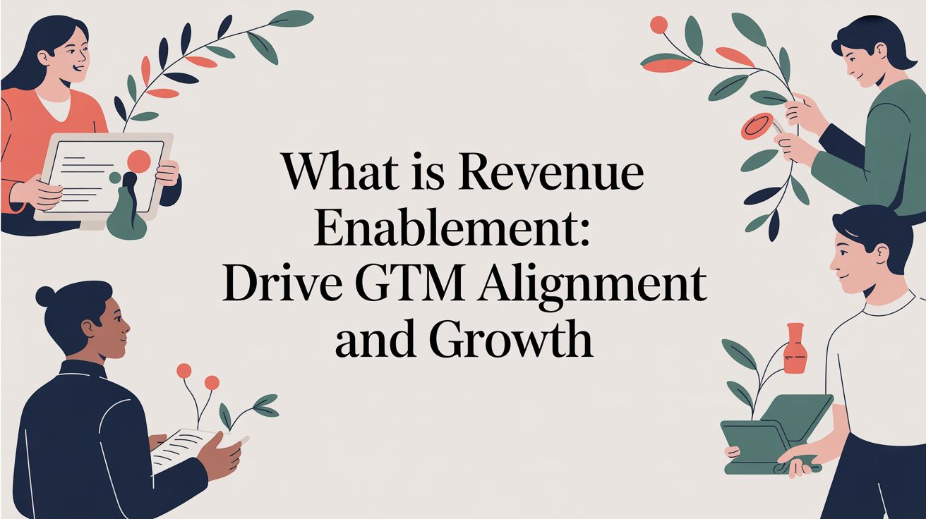 What is revenue enablement: Drive GTM alignment and growth