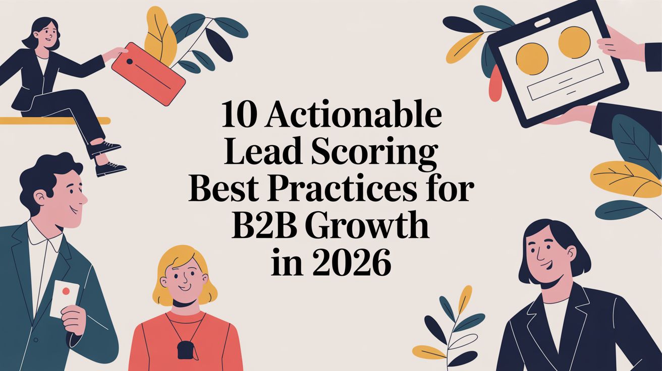 10 Actionable Lead Scoring Best Practices for B2B Growth in 2026