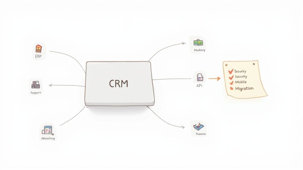Team working through vendor scores