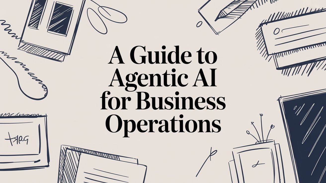 A Guide to Agentic AI for Business Operations